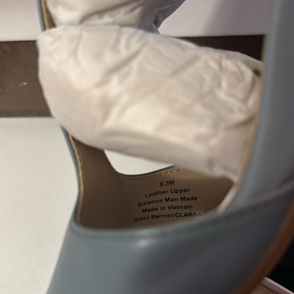 Giani Bernini Womens Claraa Open-Toe T-Strap Dress Sandals Size 8.5 - Picture 12 of 13